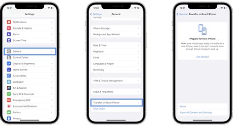 what are the iphone 11 factory settings